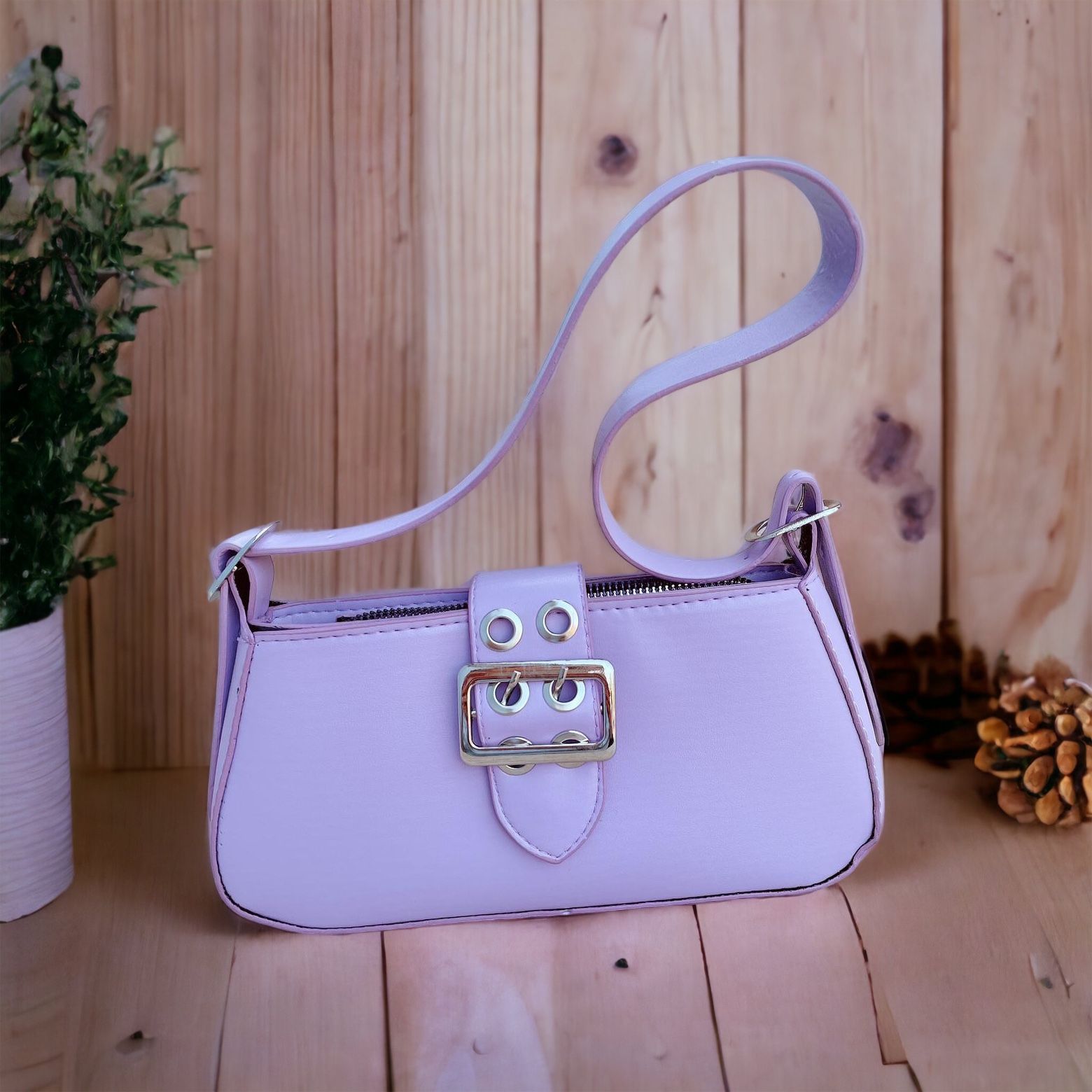 Kemer Kapak Detaylı Jammes Model El ve Omuz Çantası